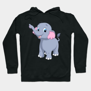 Cute Baby Elephant Hoodie